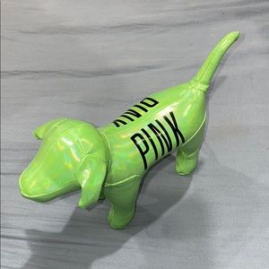Victoria’s Secret PINK Green Metallic Dog